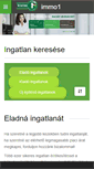 Mobile Screenshot of immo1.hu